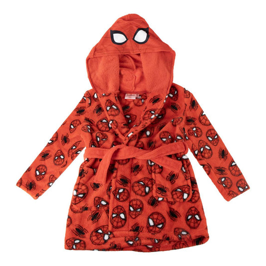 BATIN CORAL FLEECE APLICACIONES SPIDERMAN - Imagen 1
