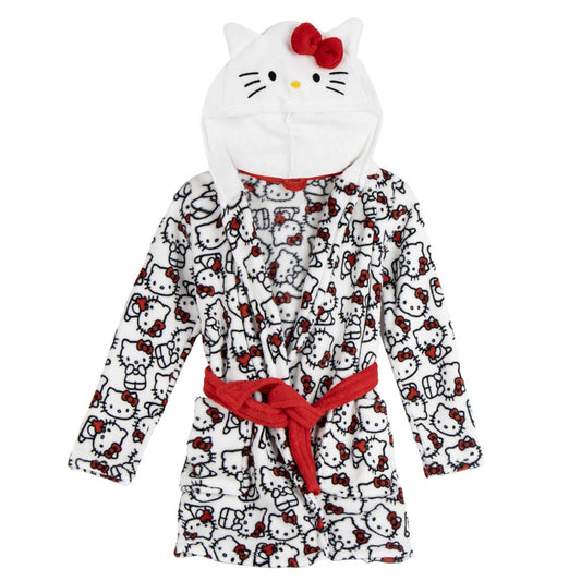 BATÍN CORAL FLEECE APLICACIONES HELLO KITTY - Imagen 1