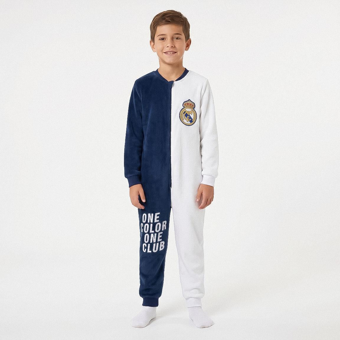 PIJAMA DORMILON CORAL FLEECE REAL MADRID