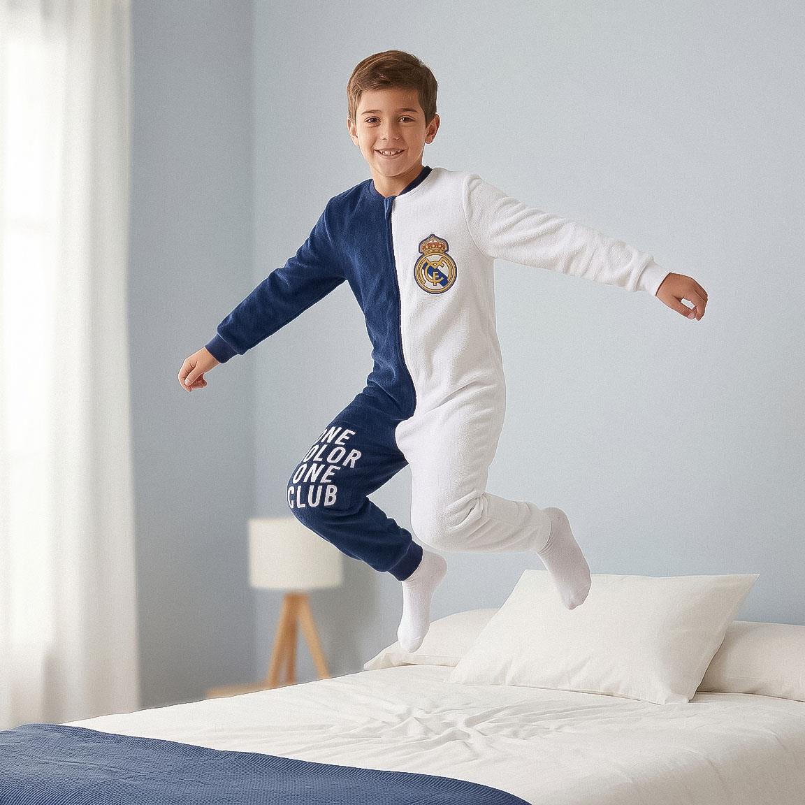 PIJAMA DORMILON CORAL FLEECE REAL MADRID
