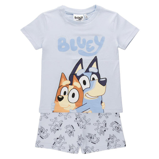 PIJAMA CORTO SINGLE JERSEY BLUEY