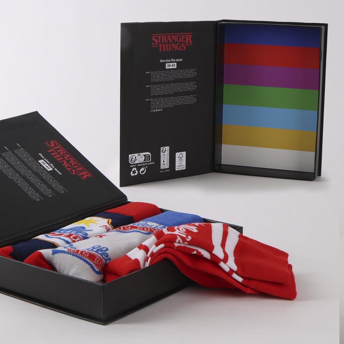 PACK CALCETINES 3 PIEZAS STRANGER THINGS