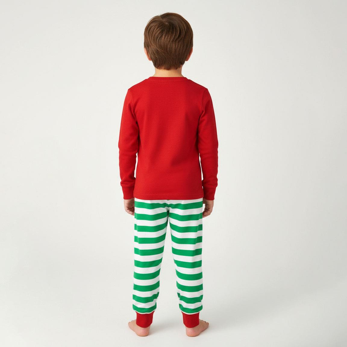 PIJAMA LARGO SINGLE JERSEY NAVIDEÑO THE ELF