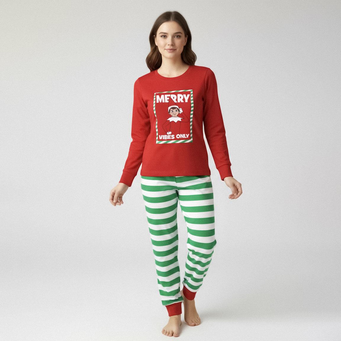PIJAMA LARGO SINGLE JERSEY NAVIDEÑO THE ELF