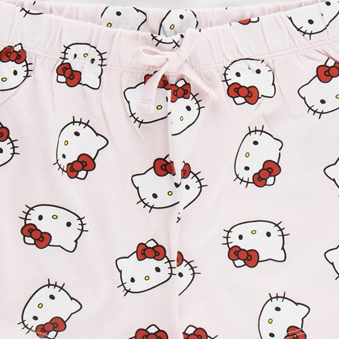 PIJAMA CORTO SINGLE JERSEY HELLO KITTY