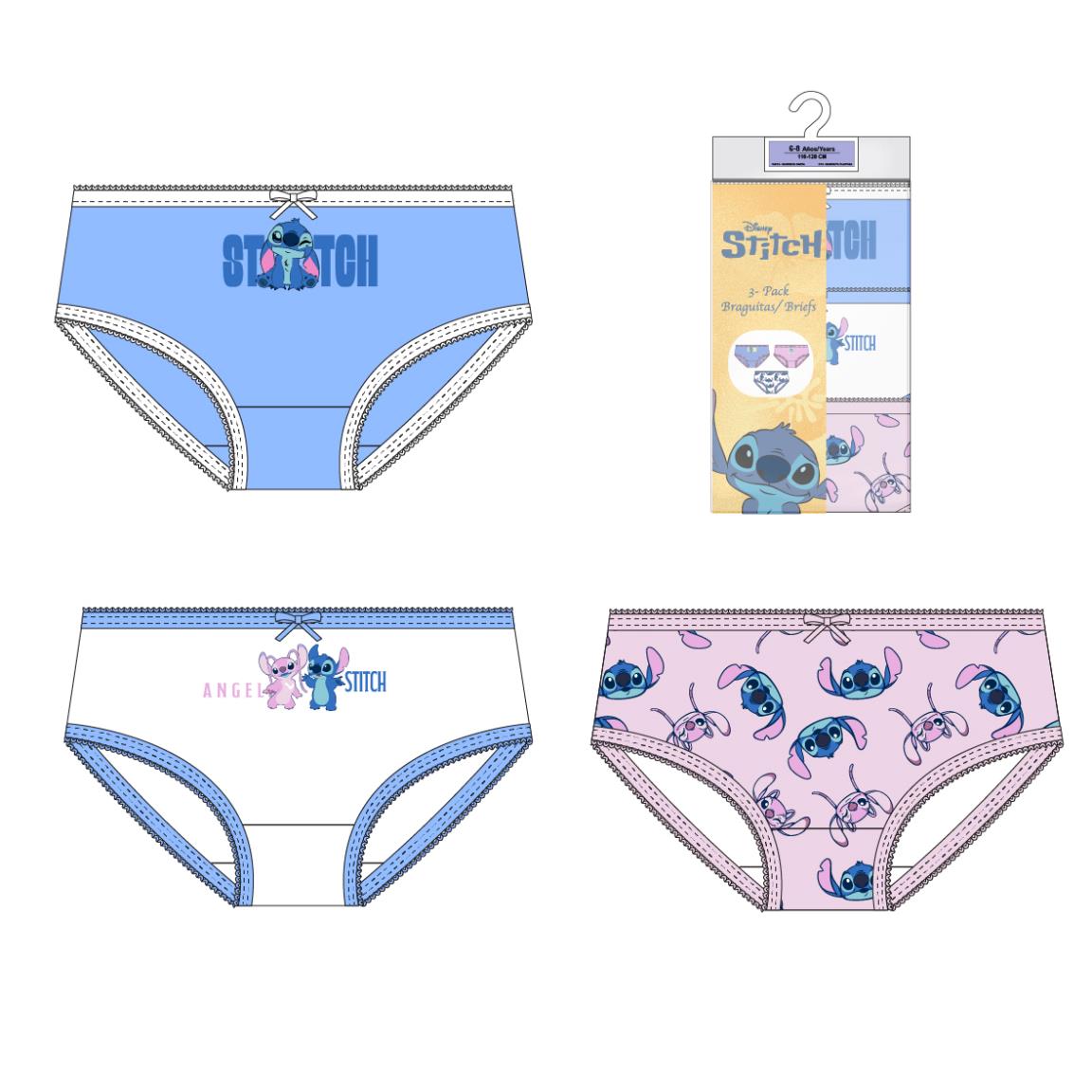 PACK BRAGUITAS SINGLE JERSEY 3 PIEZAS STITCH
