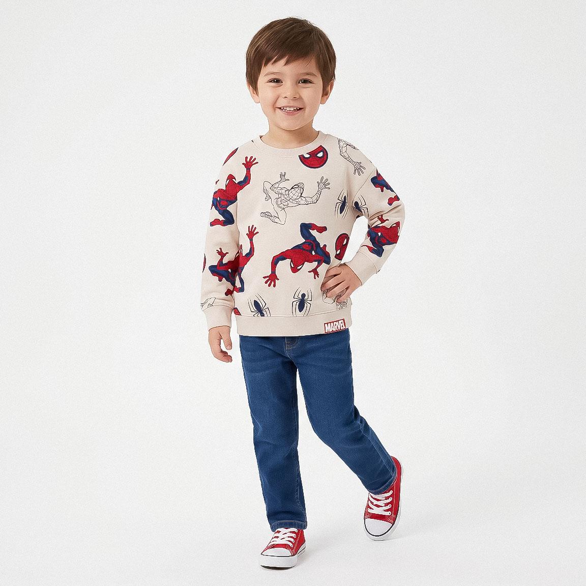 SUDADERA FRENCH TERRY SPIDERMAN