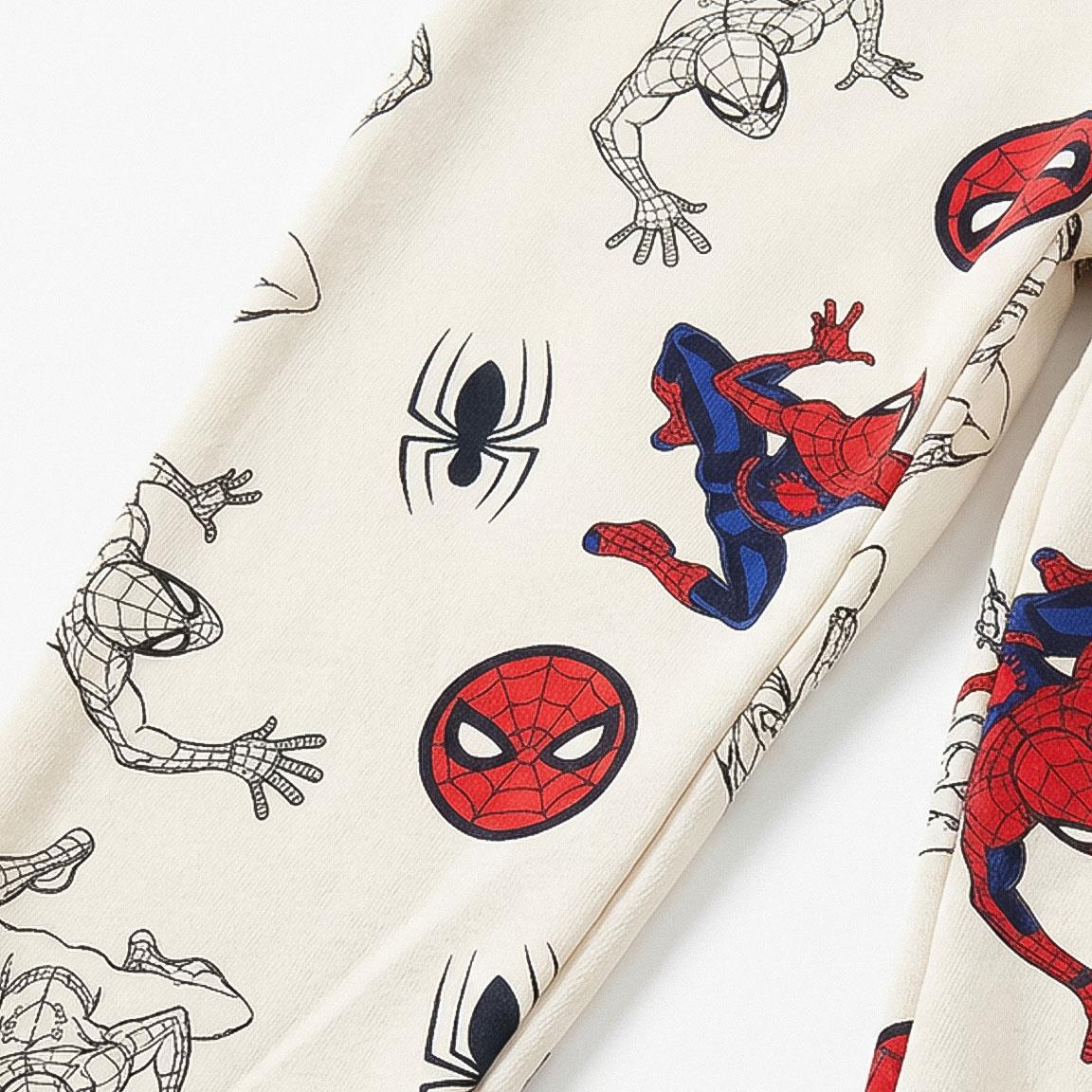 PANTALON LARGO FRENCH TERRY 2 PIEZAS SPIDERMAN