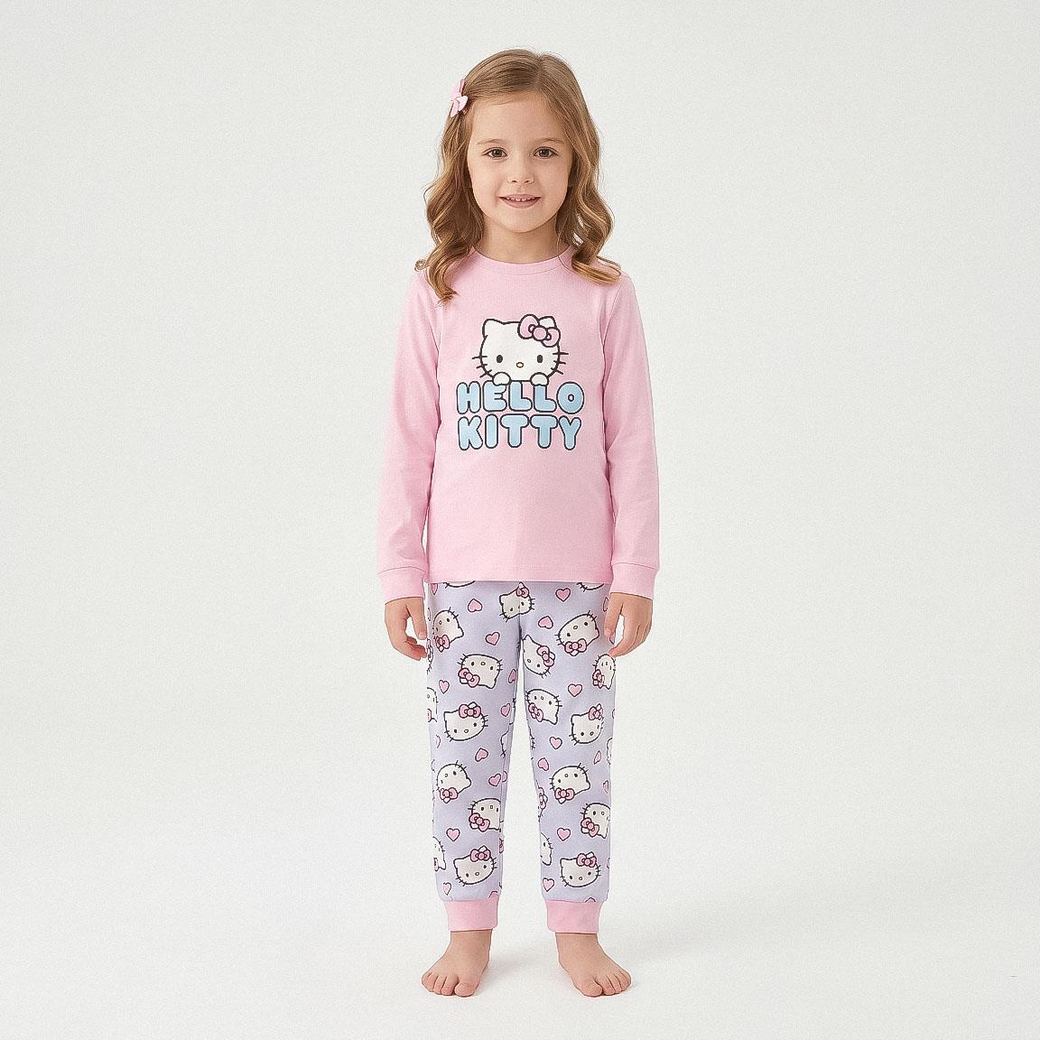 PIJAMA LARGO COZY JERSEY HELLO KITTY