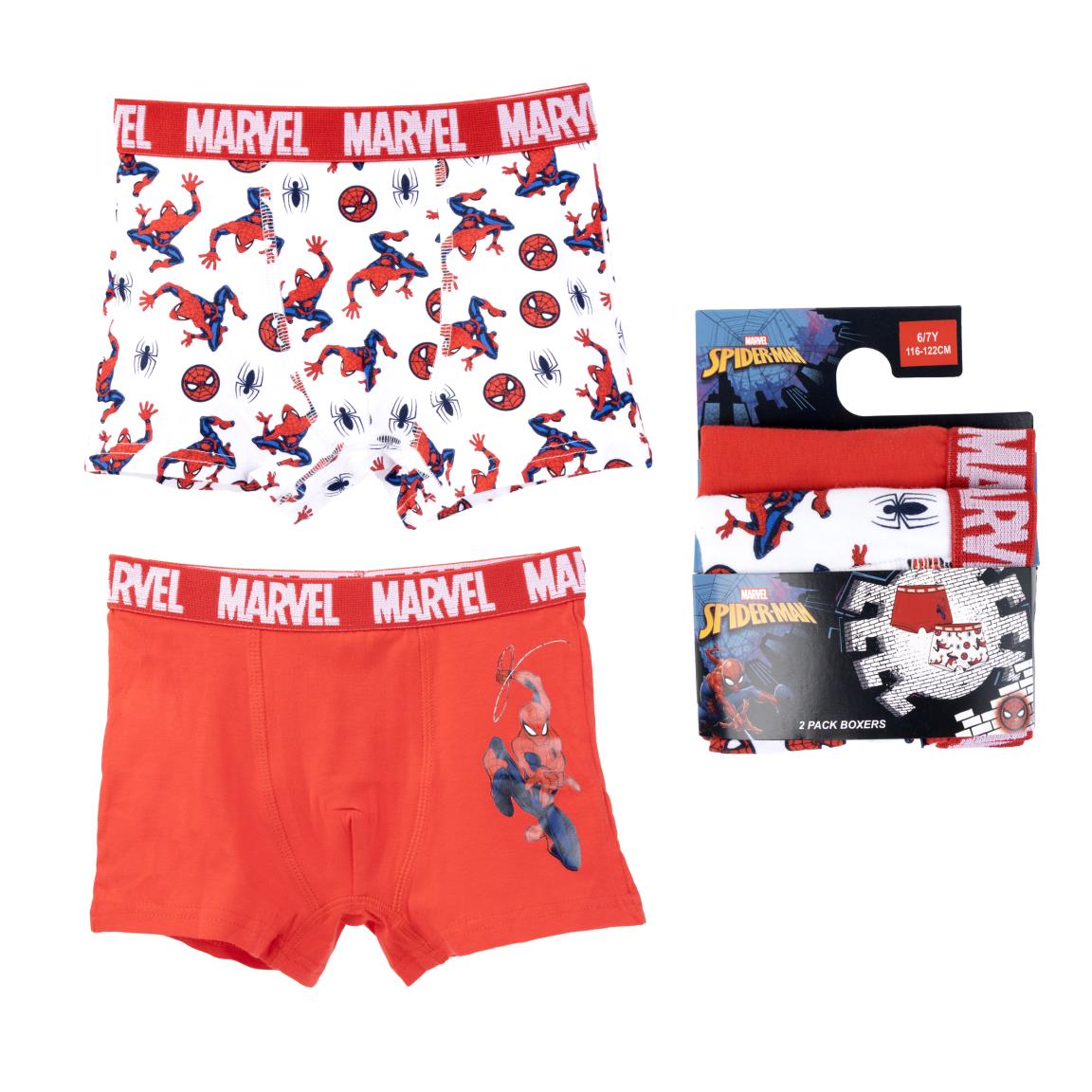PACK BOXER SINGLE JERSEY 2 PIEZAS SPIDERMAN