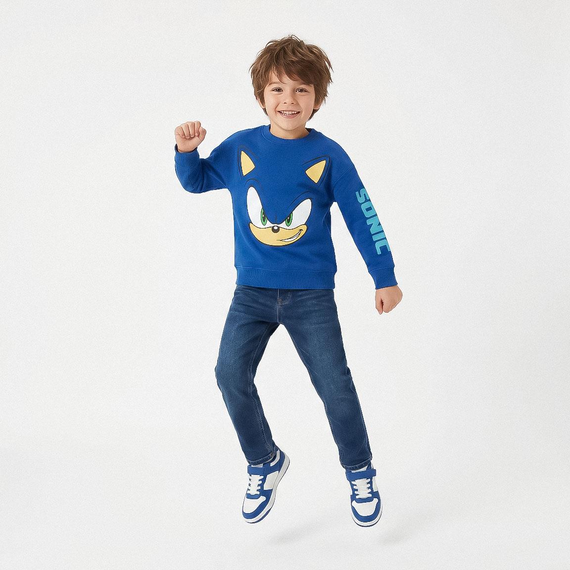 SUDADERA FRENCH TERRY SONIC