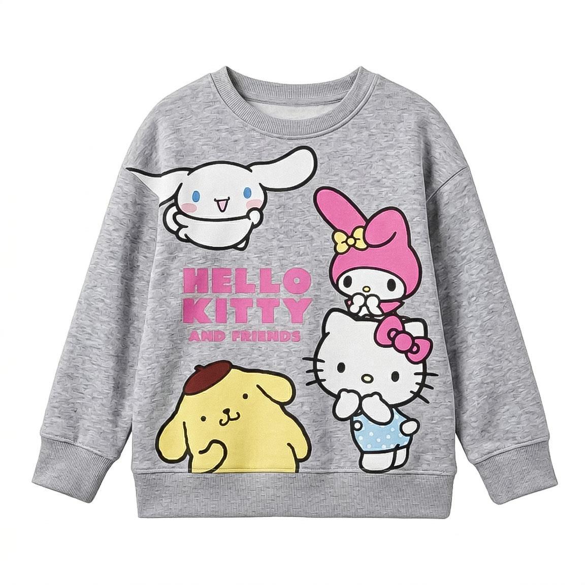 SUDADERA FRENCH TERRY HELLO KITTY
