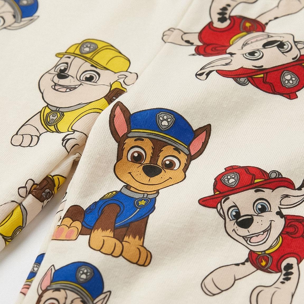 PANTALON LARGO FRENCH TERRY 2 PIEZAS PAW PATROL