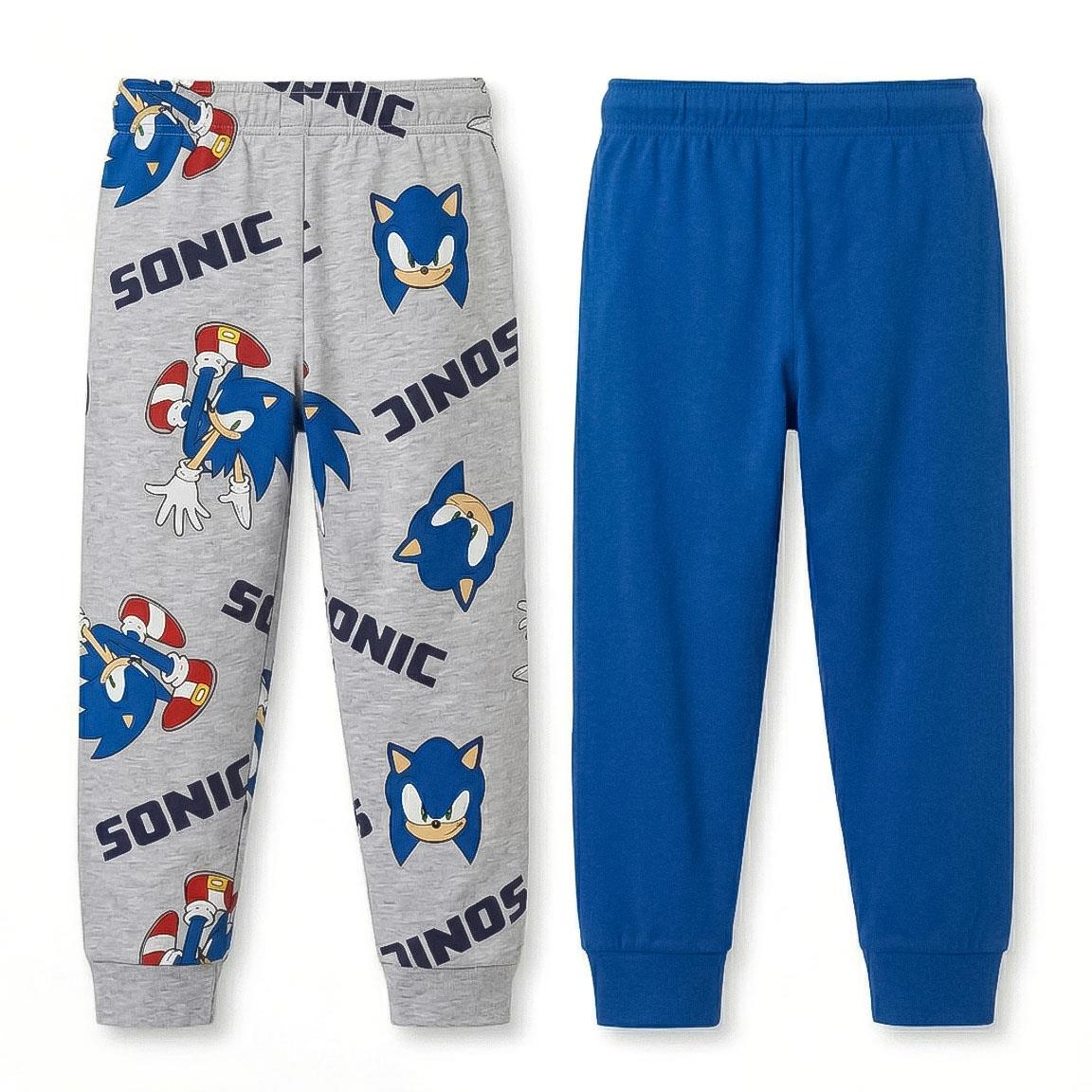 PANTALON LARGO FRENCH TERRY 2 PIEZAS SONIC