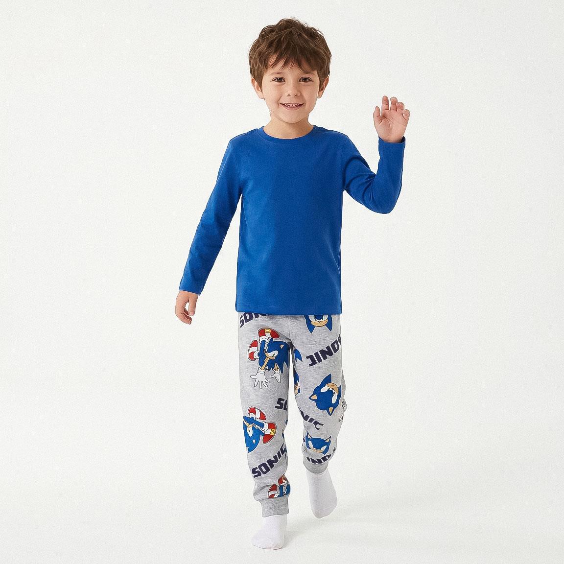 PANTALON LARGO FRENCH TERRY 2 PIEZAS SONIC