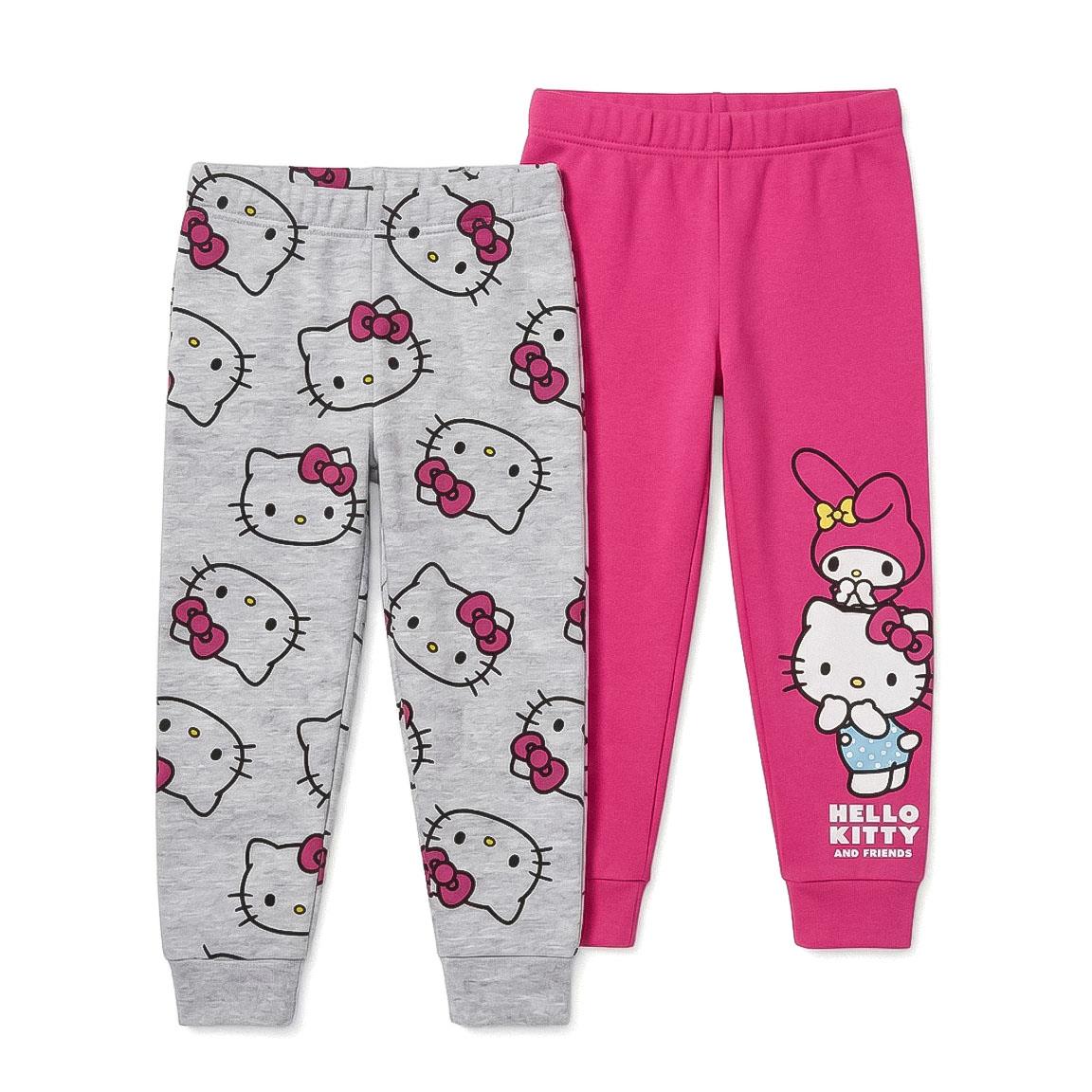 PANTALON LARGO FRENCH TERRY 2 PIEZAS HELLO KITTY
