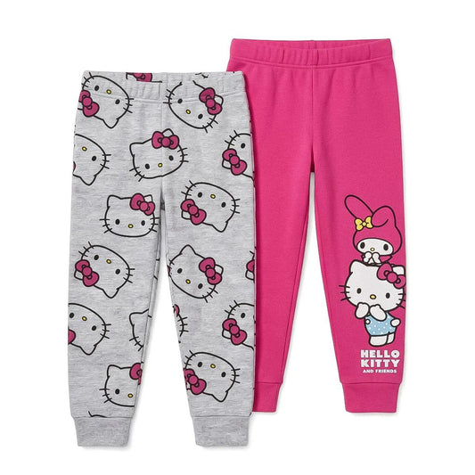PANTALON LARGO FRENCH TERRY 2 PIEZAS HELLO KITTY