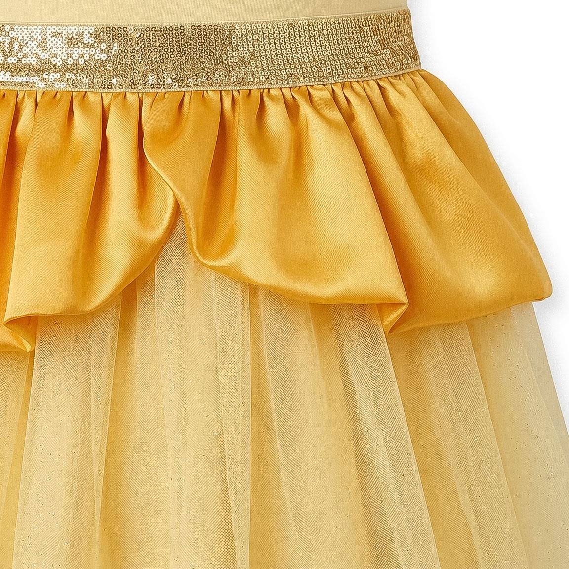 VESTIDO SINGLE JERSEY FANTASIA PRINCESS BELLA Y BESTIA