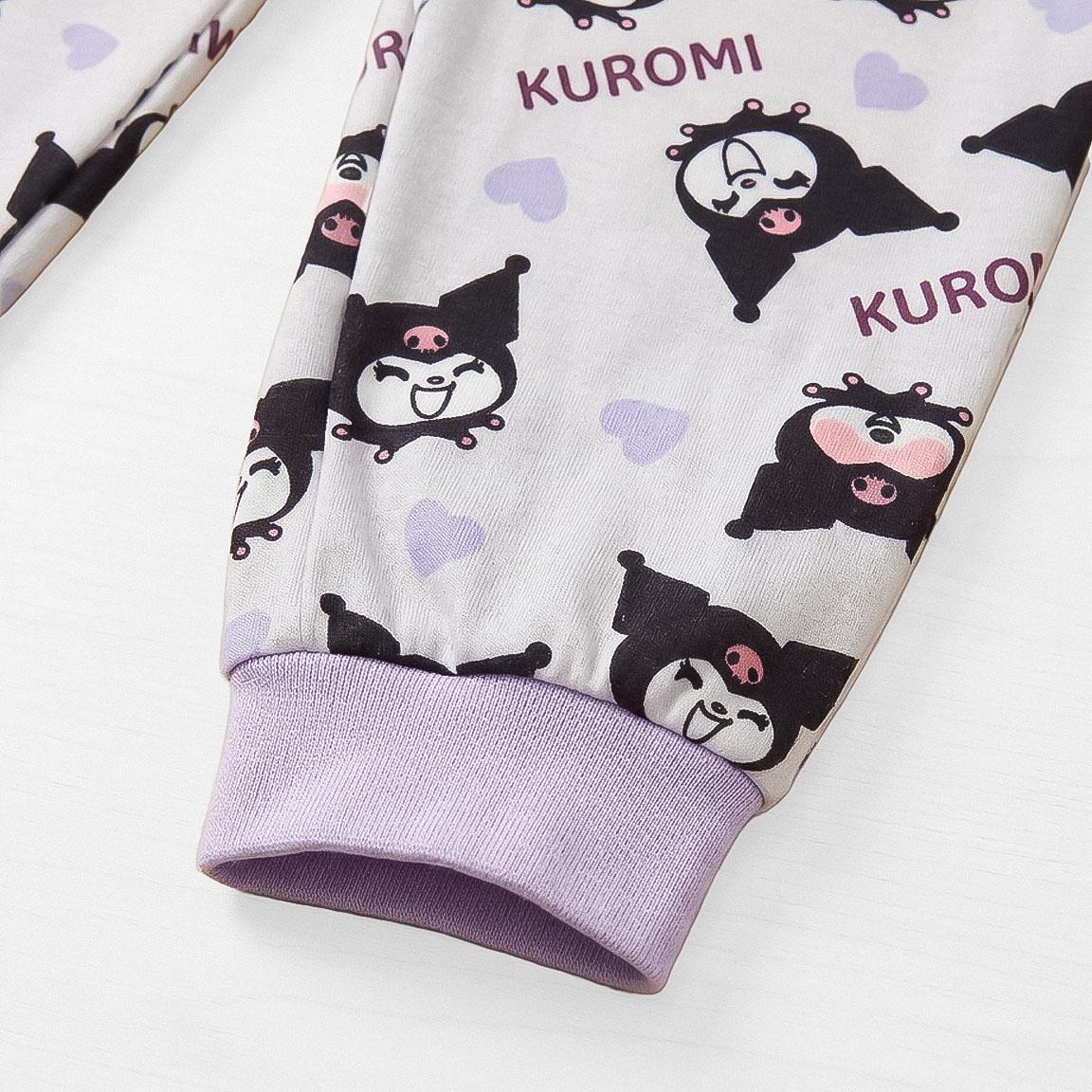 PIJAMA LARGO COZY FLEECE HELLO KITTY KUROMI