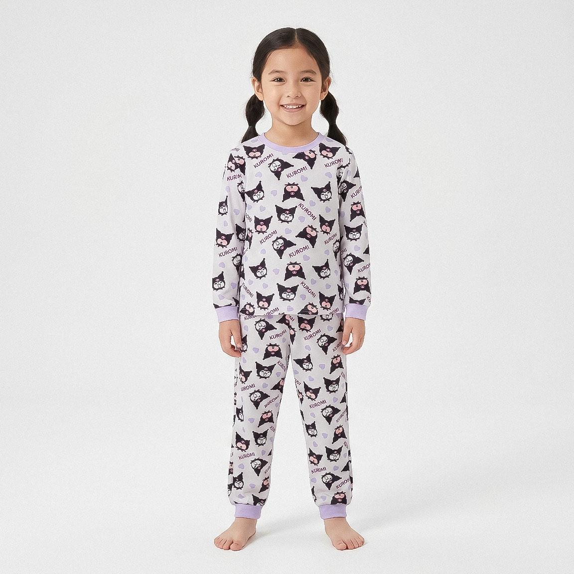 PIJAMA LARGO COZY FLEECE HELLO KITTY KUROMI