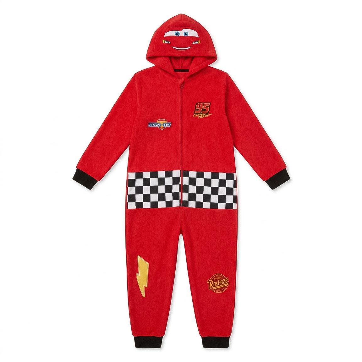 PIJAMA DORMILON CORAL FLEECE APLICACIONES CARS