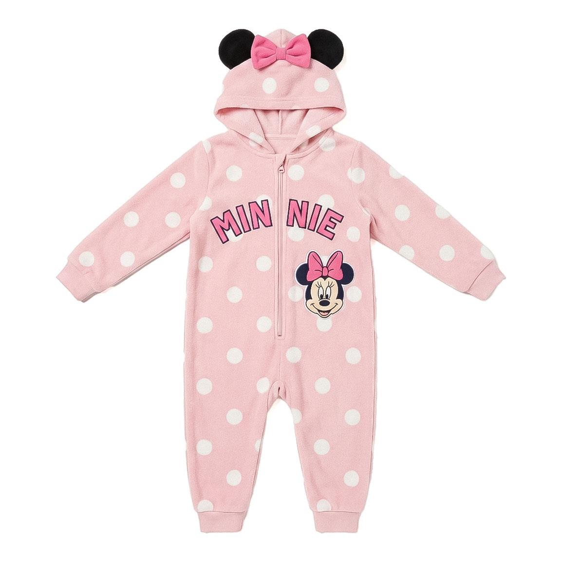 PIJAMA DORMILON CORAL FLEECE APLICACIONES MINNIE