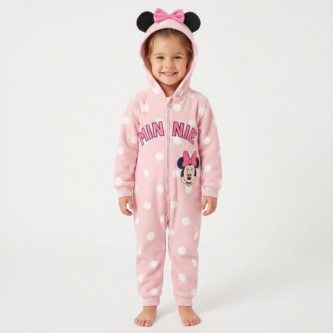 PIJAMA DORMILON CORAL FLEECE APLICACIONES MINNIE