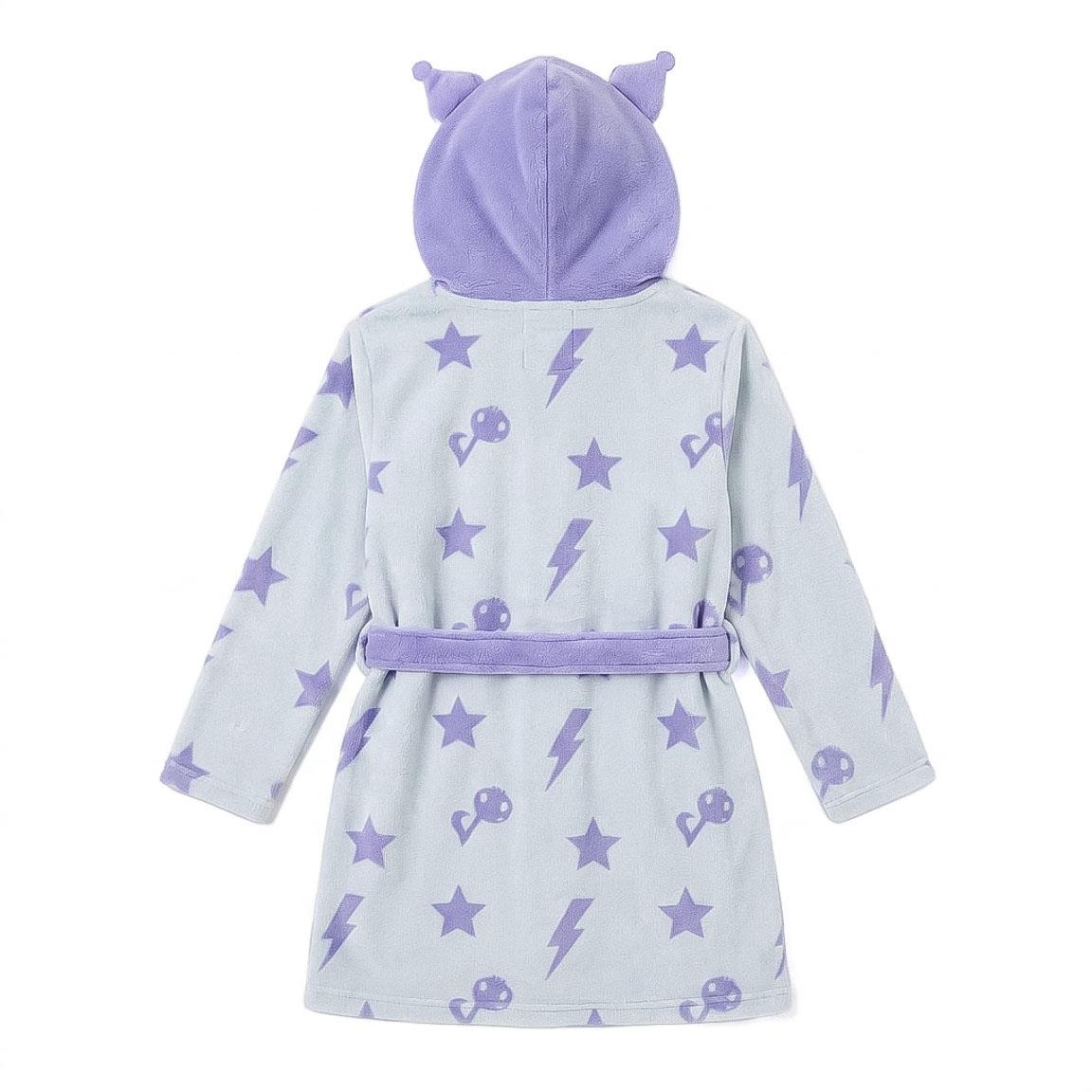 BATIN CORAL FLEECE APLICACIONES HELLO KITTY KUROMI