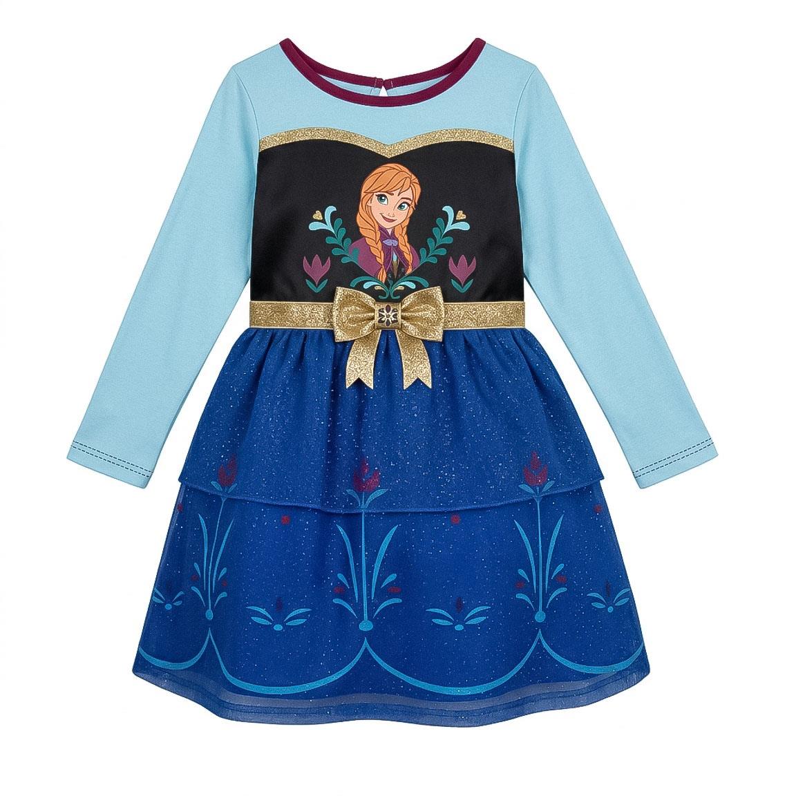 VESTIDO SINGLE JERSEY FANTASIA FROZEN