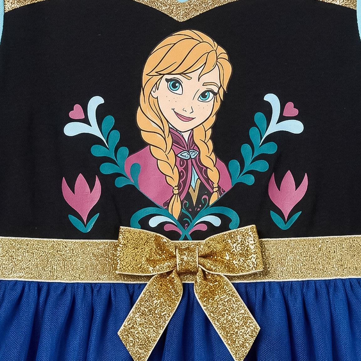 VESTIDO SINGLE JERSEY FANTASIA FROZEN