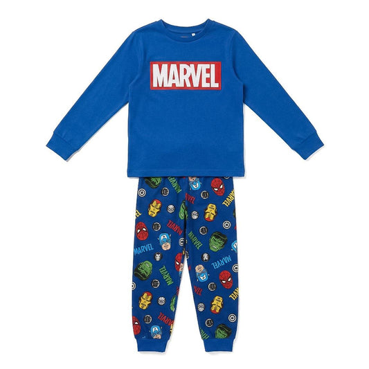 PIJAMA LARGO COZY JERSEY AVENGERS