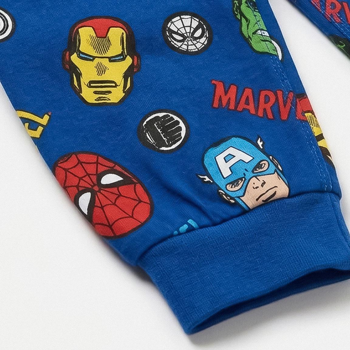 PIJAMA LARGO COZY JERSEY AVENGERS
