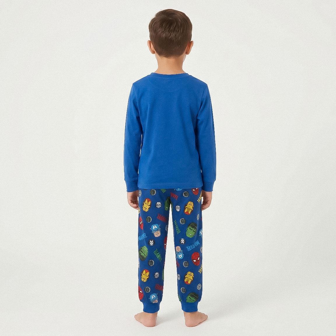 PIJAMA LARGO COZY JERSEY AVENGERS