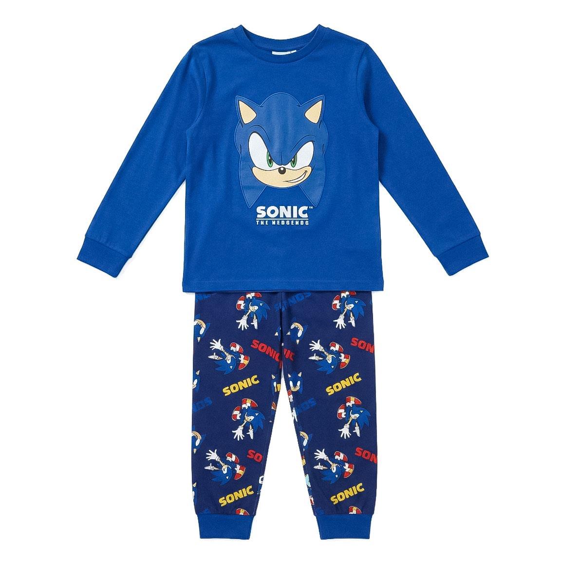 PIJAMA LARGO COZY JERSEY SONIC