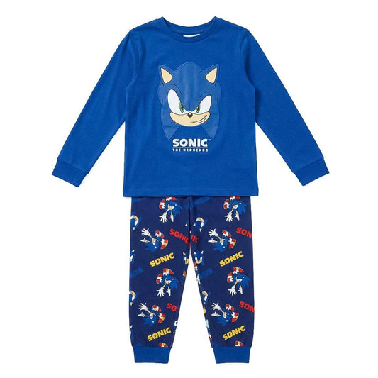 PIJAMA LARGO COZY JERSEY SONIC