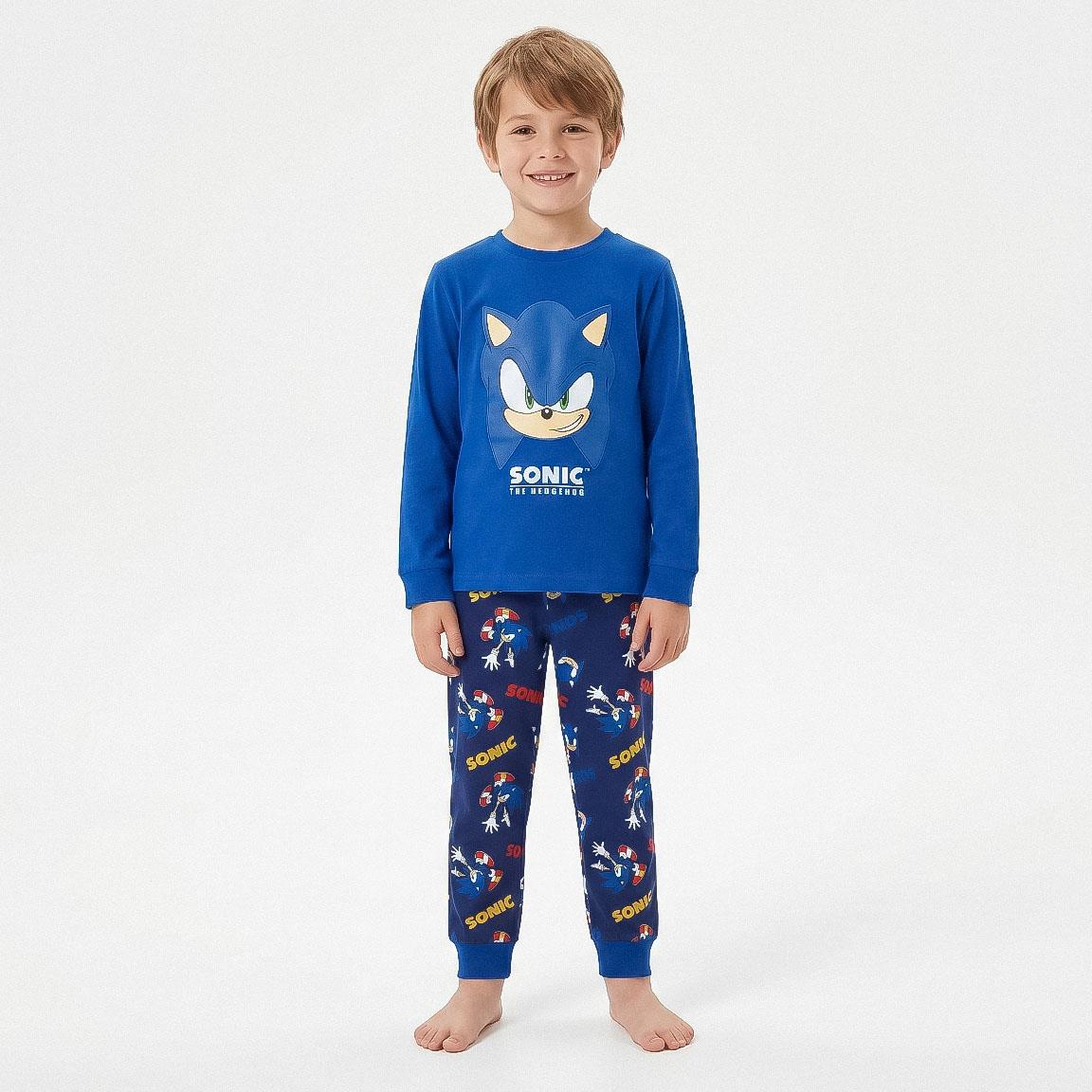 PIJAMA LARGO COZY JERSEY SONIC