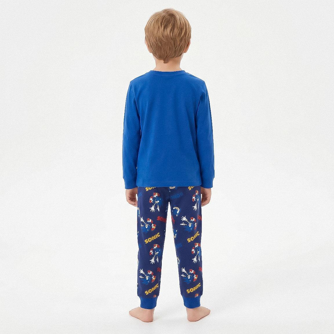 PIJAMA LARGO COZY JERSEY SONIC
