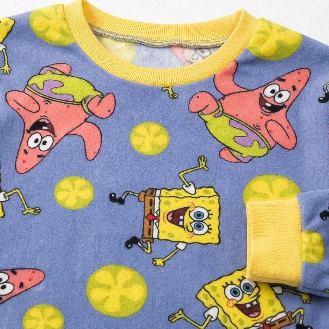 PIJAMA LARGO COZY FLEECE BOB ESPONJA