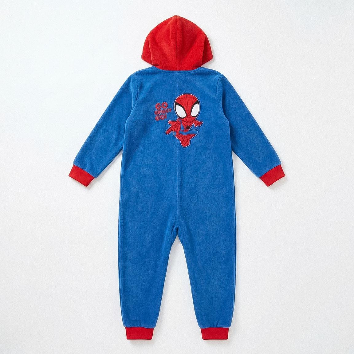 PIJAMA DORMILON CORAL FLEECE APLICACIONES SPIDEY