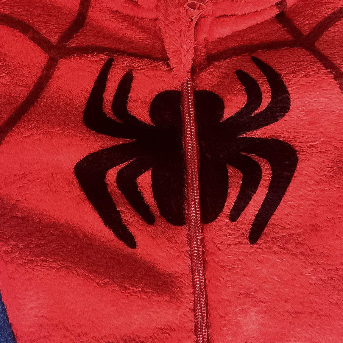 PIJAMA DORMILON CORAL FLEECE APLICACIONES SPIDEY