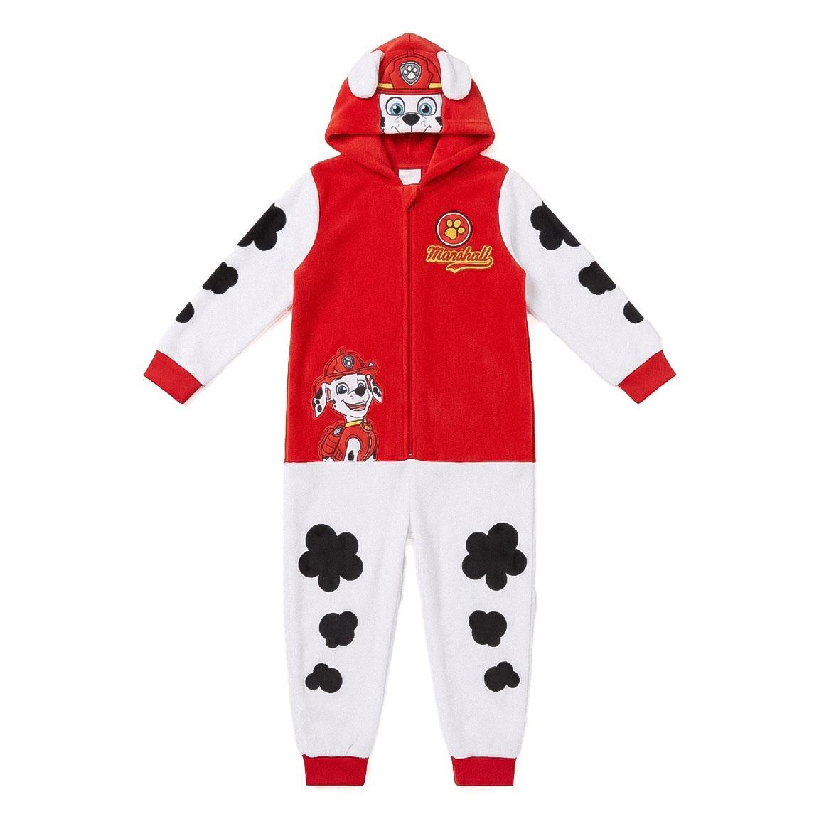 PIJAMA DORMILON CORAL FLEECE APLICACIONES PAW PATROL