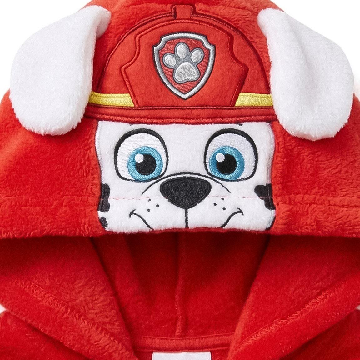 PIJAMA DORMILON CORAL FLEECE APLICACIONES PAW PATROL