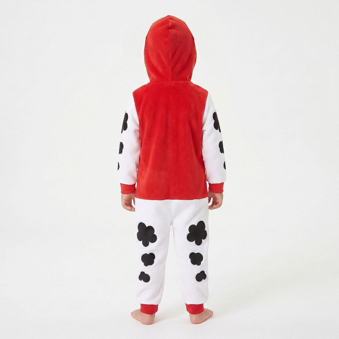 PIJAMA DORMILON CORAL FLEECE APLICACIONES PAW PATROL