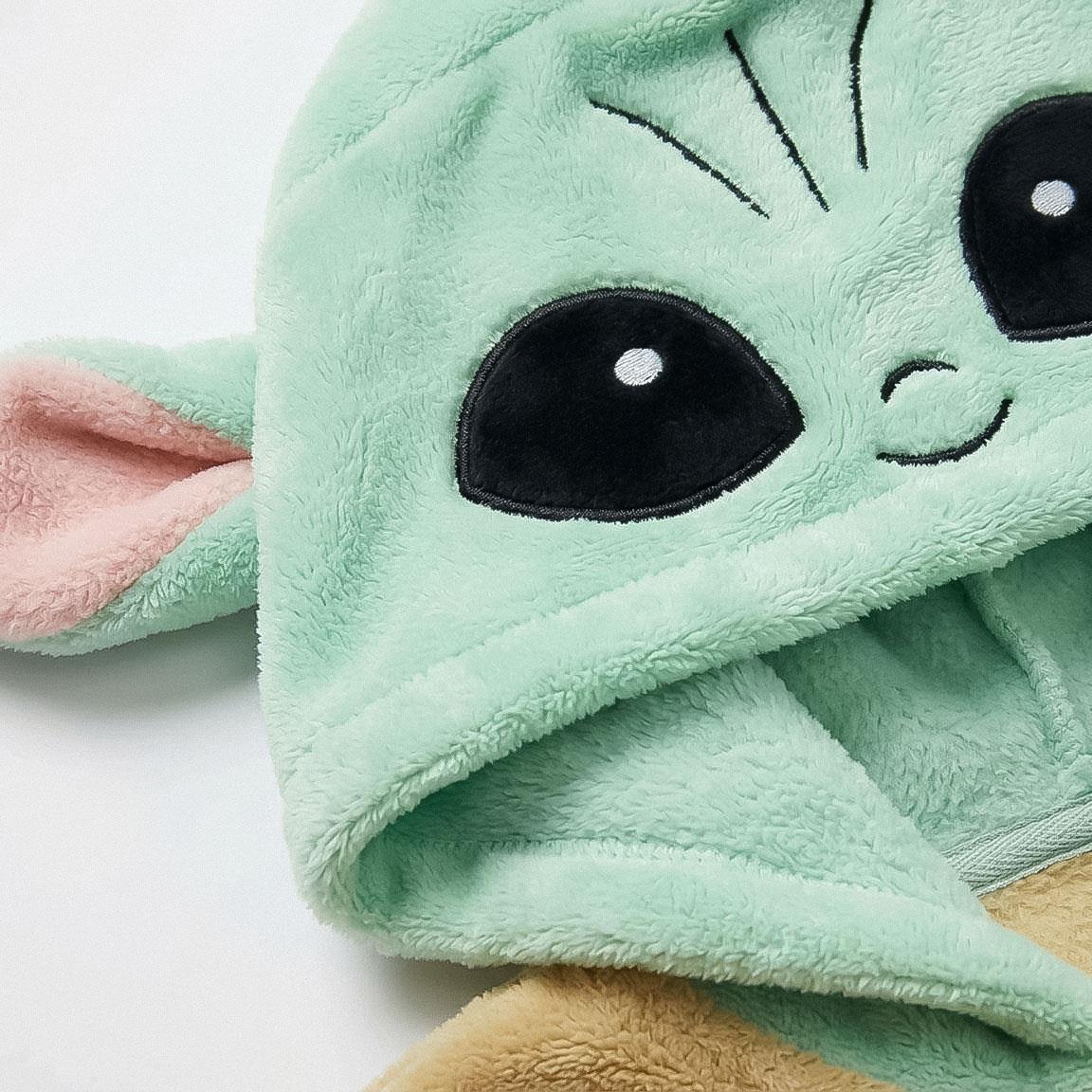 PIJAMA DORMILON CORAL FLEECE APLICACIONES THE MANDALORIAN