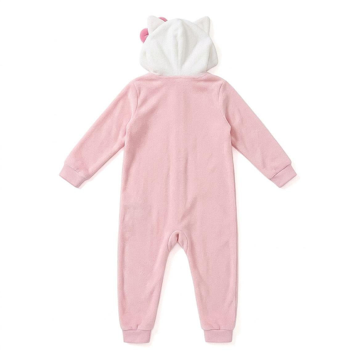 PIJAMA DORMILON CORAL FLEECE APLICACIONES HELLO KITTY