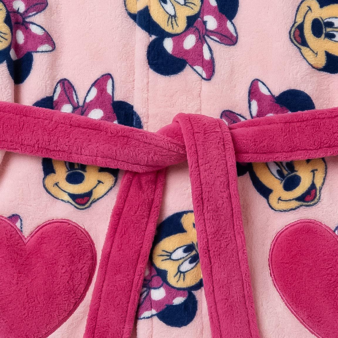 BATIN CORAL FLEECE APLICACIONES MINNIE