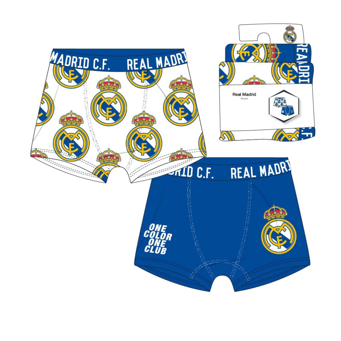 PACK BOXER SINGLE JERSEY 2 PIEZAS REAL MADRID