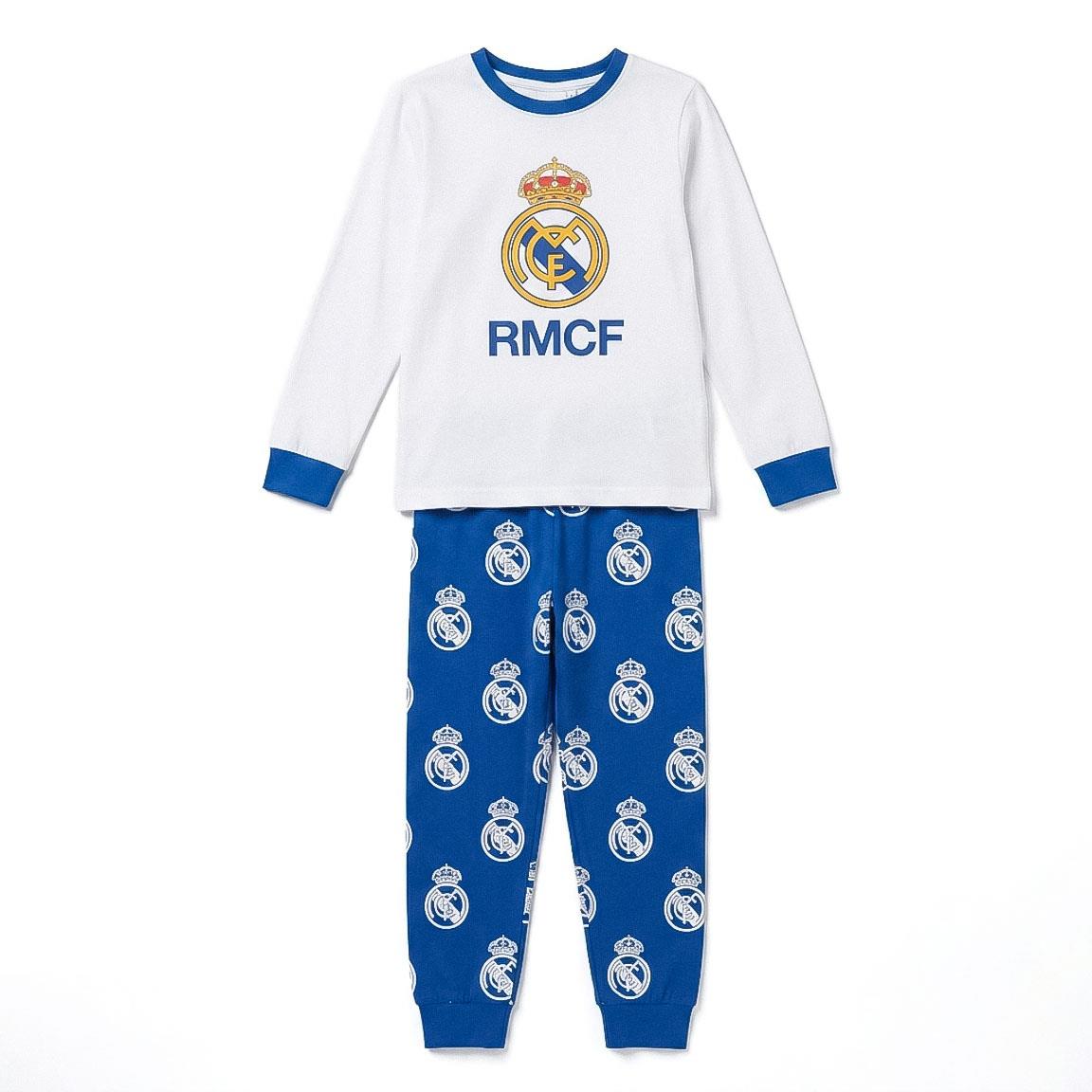 PIJAMA LARGO COZY JERSEY REAL MADRID