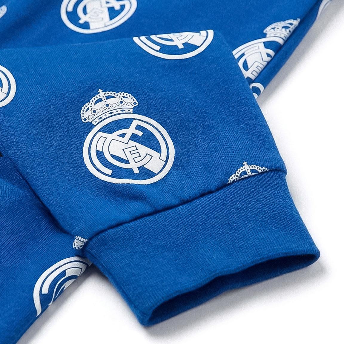 PIJAMA LARGO COZY JERSEY REAL MADRID