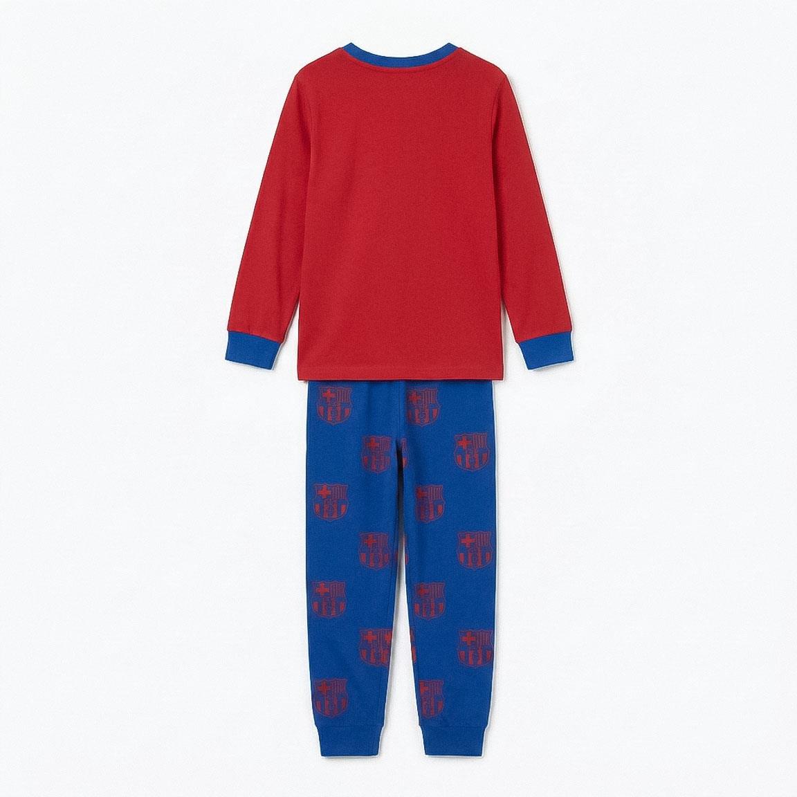 PIJAMA LARGO COZY JERSEY FC BARCELONA